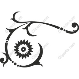 Elegant Floral Ornament