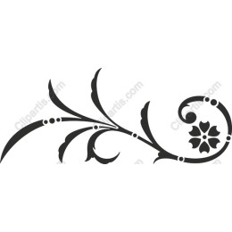 Elegant Floral Ornament
