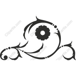 Elegant Floral Ornament