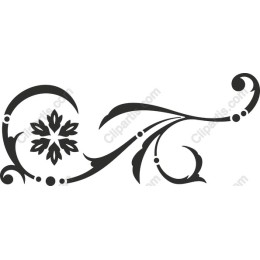 Elegant Floral Swirl