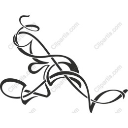 Elegant Abstract Swirl