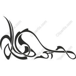 Elegant Abstract Swirl