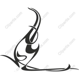 Graceful Yoga Pose