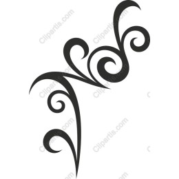 Elegant Decorative Swirl
