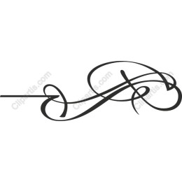 Elegant Swirl Ornament