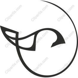 Stylized Bird Emblem