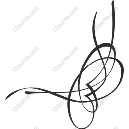 Elegant Abstract Swirl