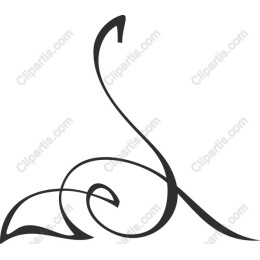 Elegant Swirl Ornament