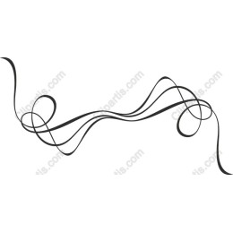 Elegant Line Art Swirls