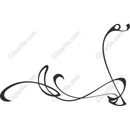 Elegant Ornamental Swirl
