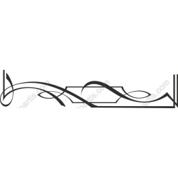 Musical Elements Elegant Border Clipart
