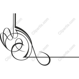 Elegant Corner Flourish