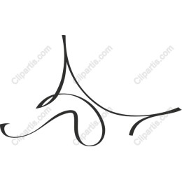 Elegant Flowing Lines Clipart