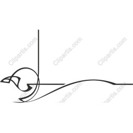 Elegant Bird Motif