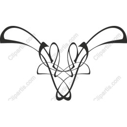 Elegant Bull Head
