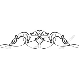 Elegant Decorative Flourish Ornament