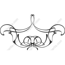 Elegant Black and White Flourish