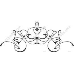 Elegant Swirl Decorative