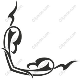Elegant Corner Flourish