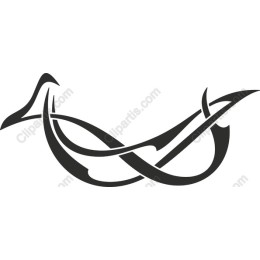 Elegant Abstract Bird