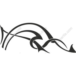 Elegant Flowing Lines with Arrows