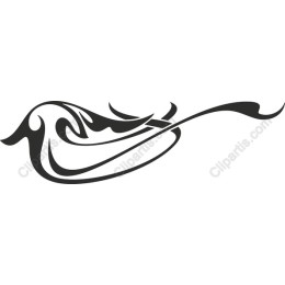 Elegant Abstract Swirl