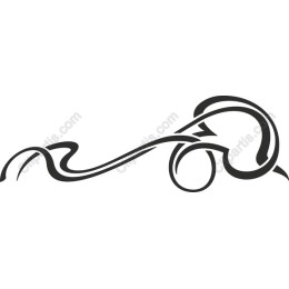 Elegant Flowing Line