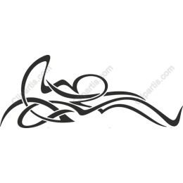 Elegant Abstract Swirl