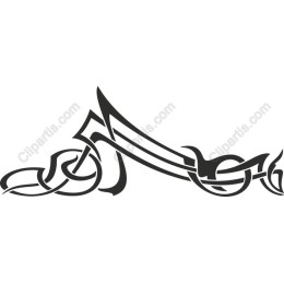 Tribal Music Note