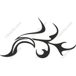 Elegant Tribal Swirl