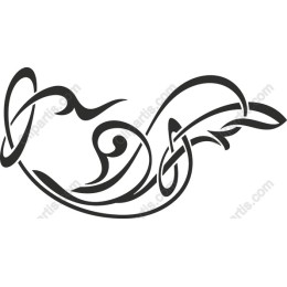 Artistic Black Wave