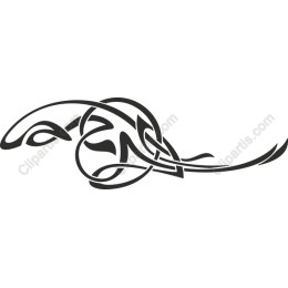 Intricate Tribal Swirl