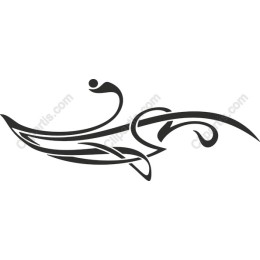 Elegant Swirling Lines
