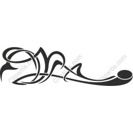 Elegant Swirl Art