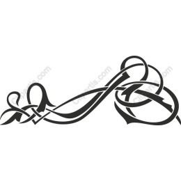Elegant Abstract Flourish
