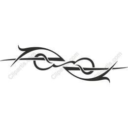 Elegant Swirl and Line