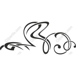 Elegant Abstract Swirl
