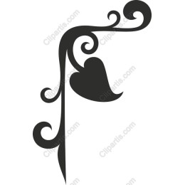 Heart-Shaped Flourish