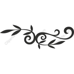 Decorative Floral Swirl