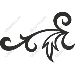 Elegant Floral Swirl
