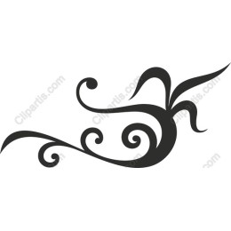 Elegant Floral Swirl
