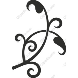 Elegant Floral Swirl