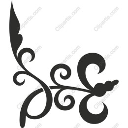Elegant Floral Swirl