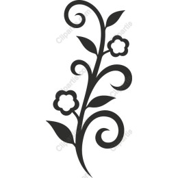 Elegant Floral Vine