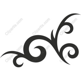 Elegant Decorative Swirl