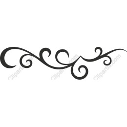 Elegant Swirly Ornament
