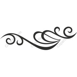 Elegant Swirly Floral