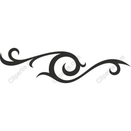 Elegant Swirl Ornament