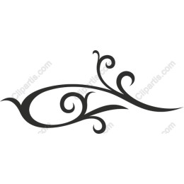 Elegant Floral Swirl