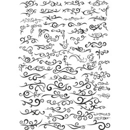 Floral Swirls Set
